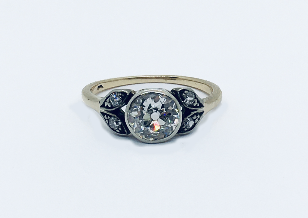 Altschliff Diamant Ring - HAHN Feine Juwelen
